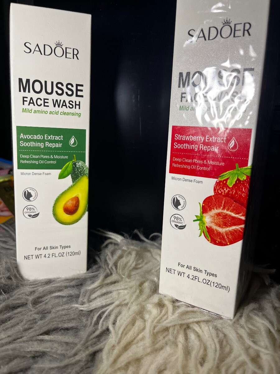 Mousse nettoyante visage Sadoer