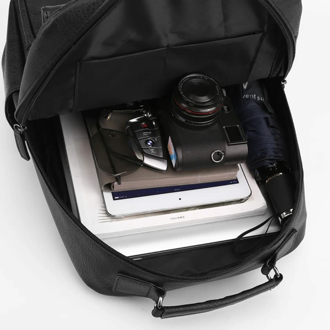 Sac à dos en cuir stylé