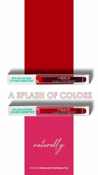 Splash of Dew Lip & Cheek Tint