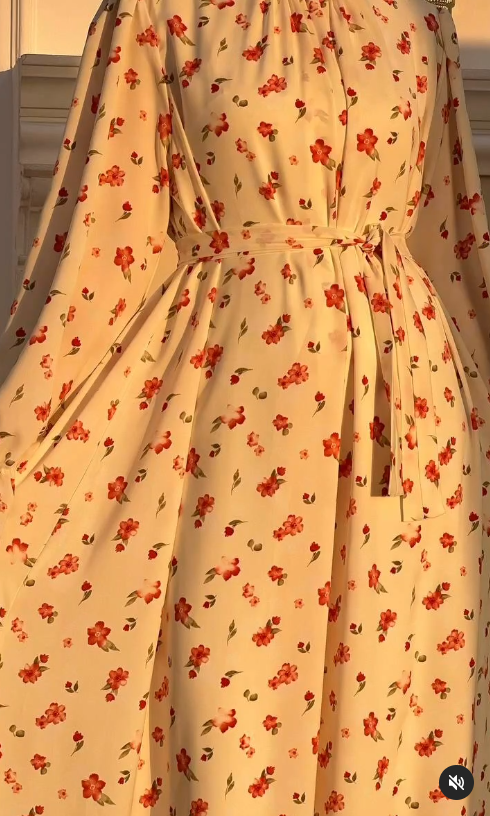 платье-трапеция свободного кроя 😍