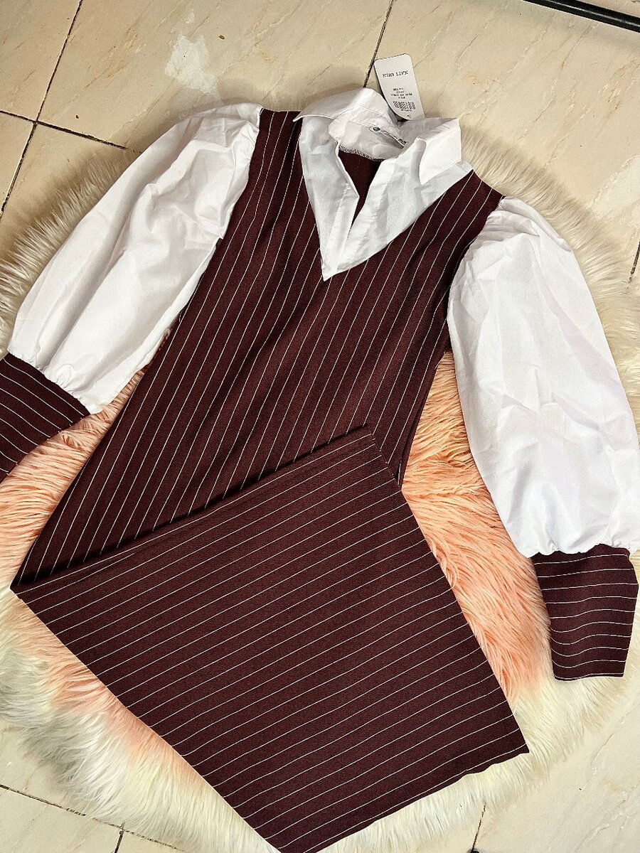 Robe manche bouffante qualité Turuqis