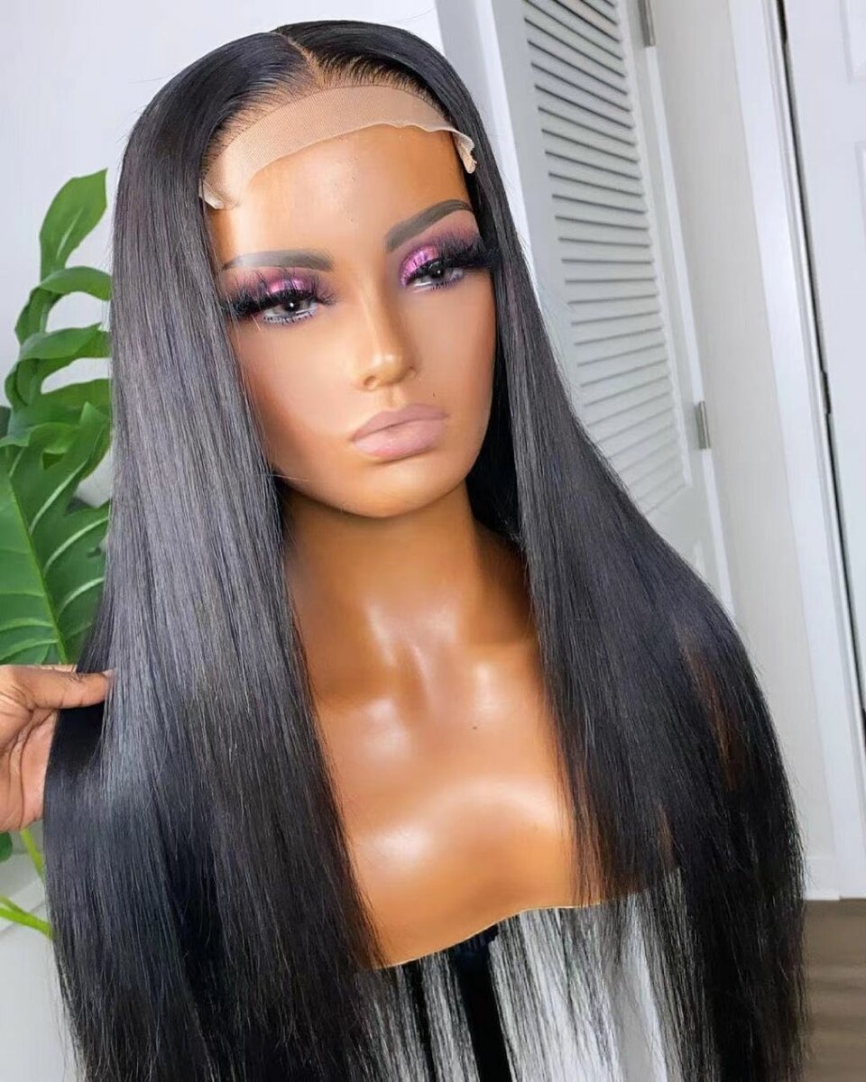 26" 5x5 Closure Silky Straight