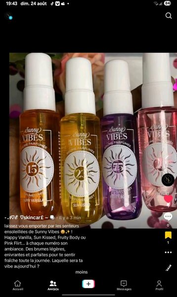 Brume Parfumée Sunny Vibes