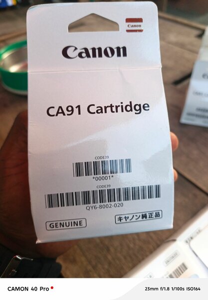 Cartouche d'encre Canon CA91