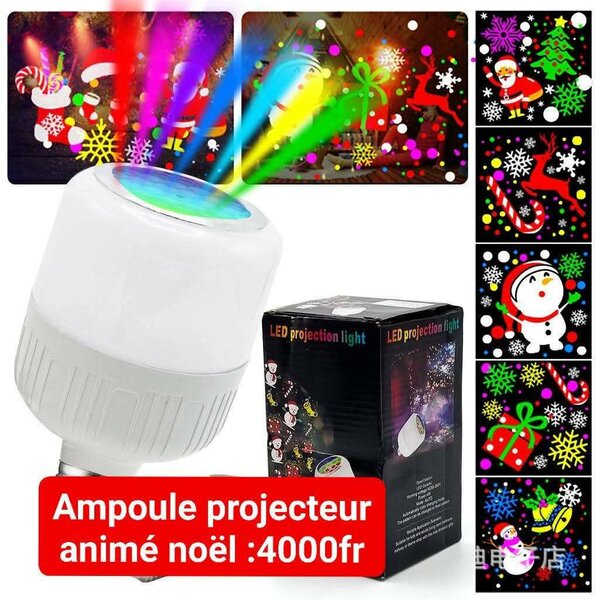 Ampoule LED projecteur Noël
