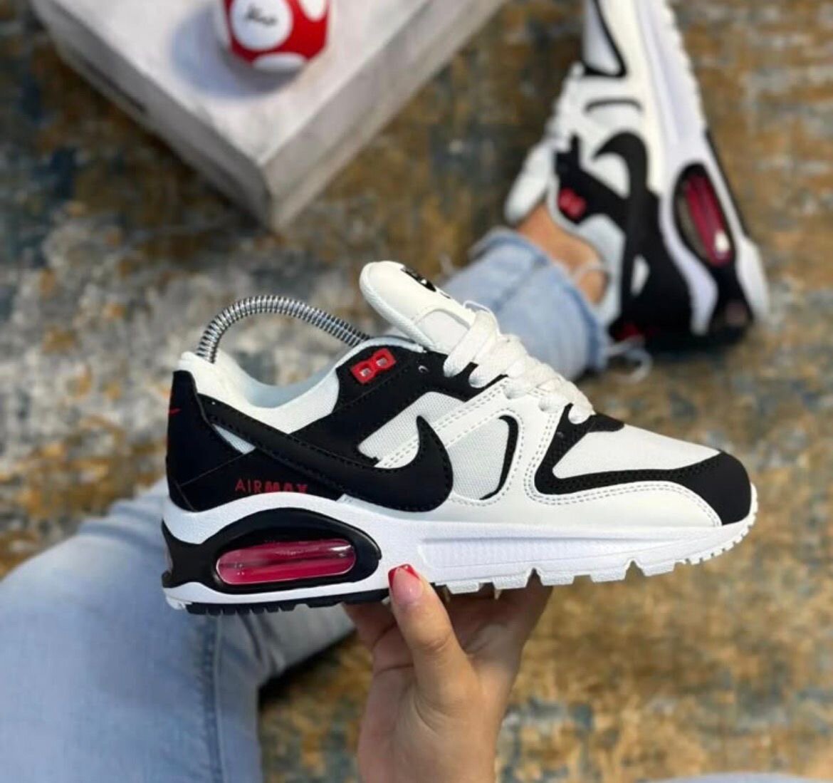 Baskets Air Max Noir et Blanc