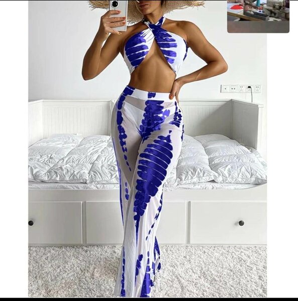 Ensemble d'été style bohème