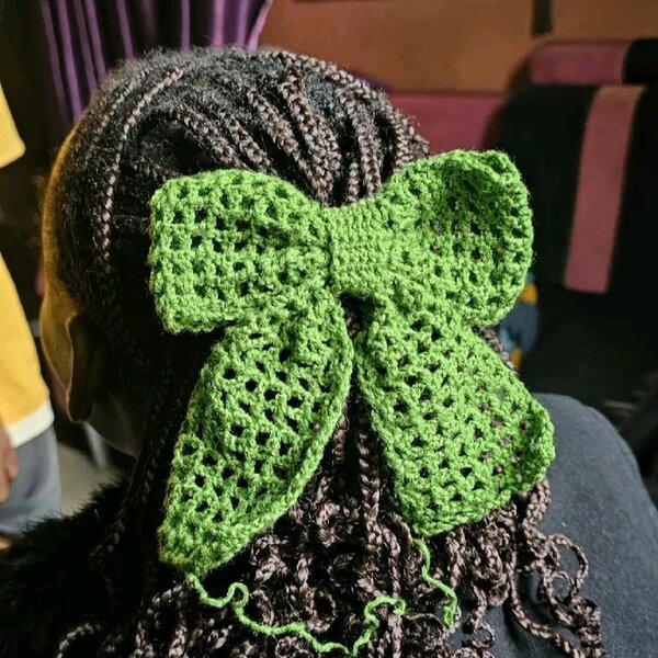 Crochet Hair Bows