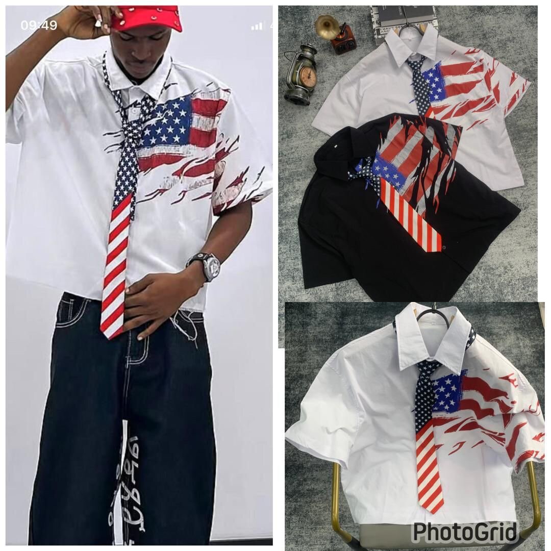 Chemise drapeau américain