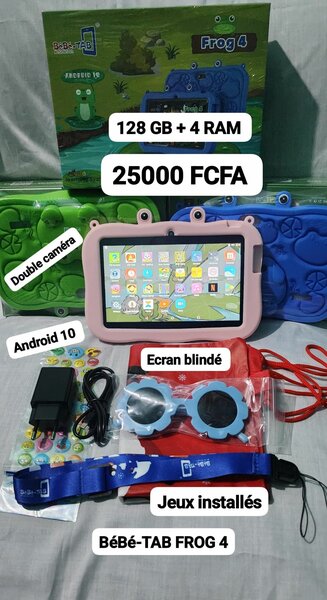 Tablette éducative BéBé-TAB FROG 4