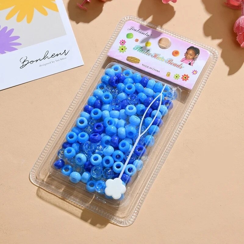 Foreign hair beads for braids (30gh for 1 pack )