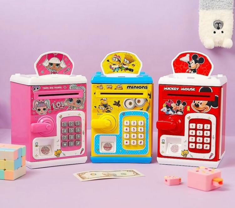 Tirelire ATM LOL avec mot de passes