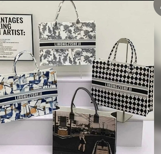 Sac cabas élégant imprimé