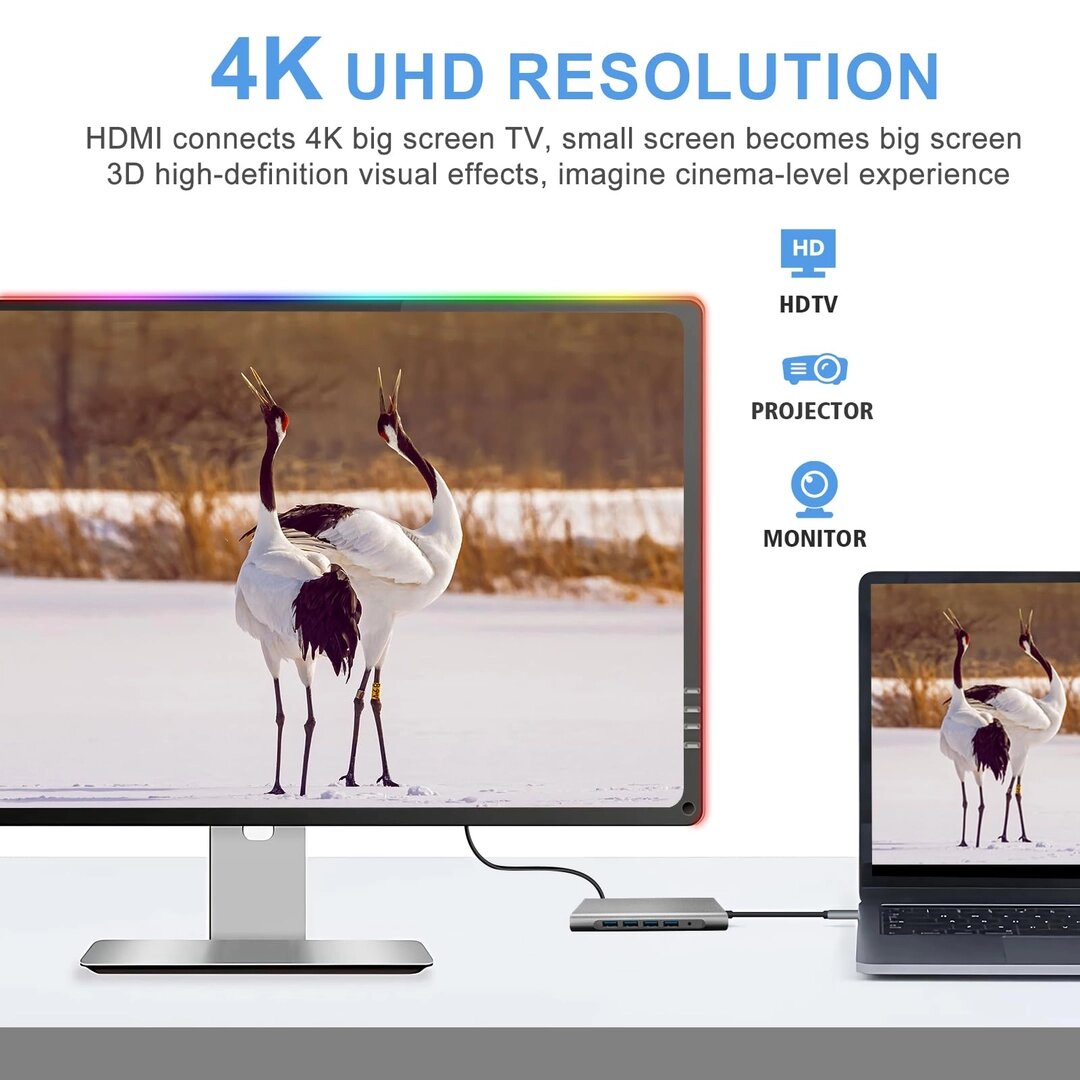 Station d'accueil USB 12-en-1