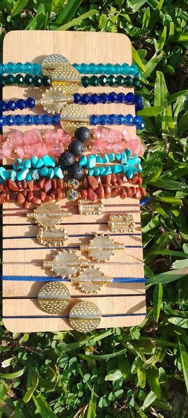 Bracelets en pierre précieuse