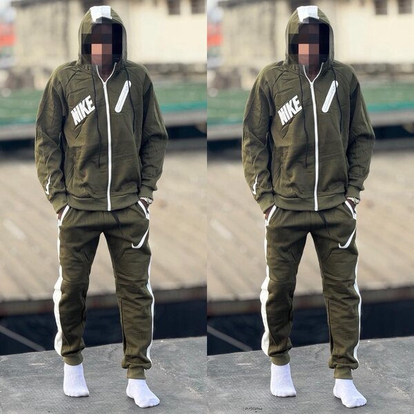 Survêtement vert Nike sport