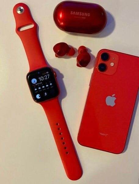 Smartwatch Rouge Élégant