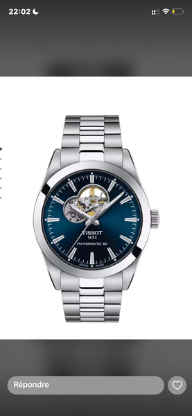 Montre automatique en acier inoxydable