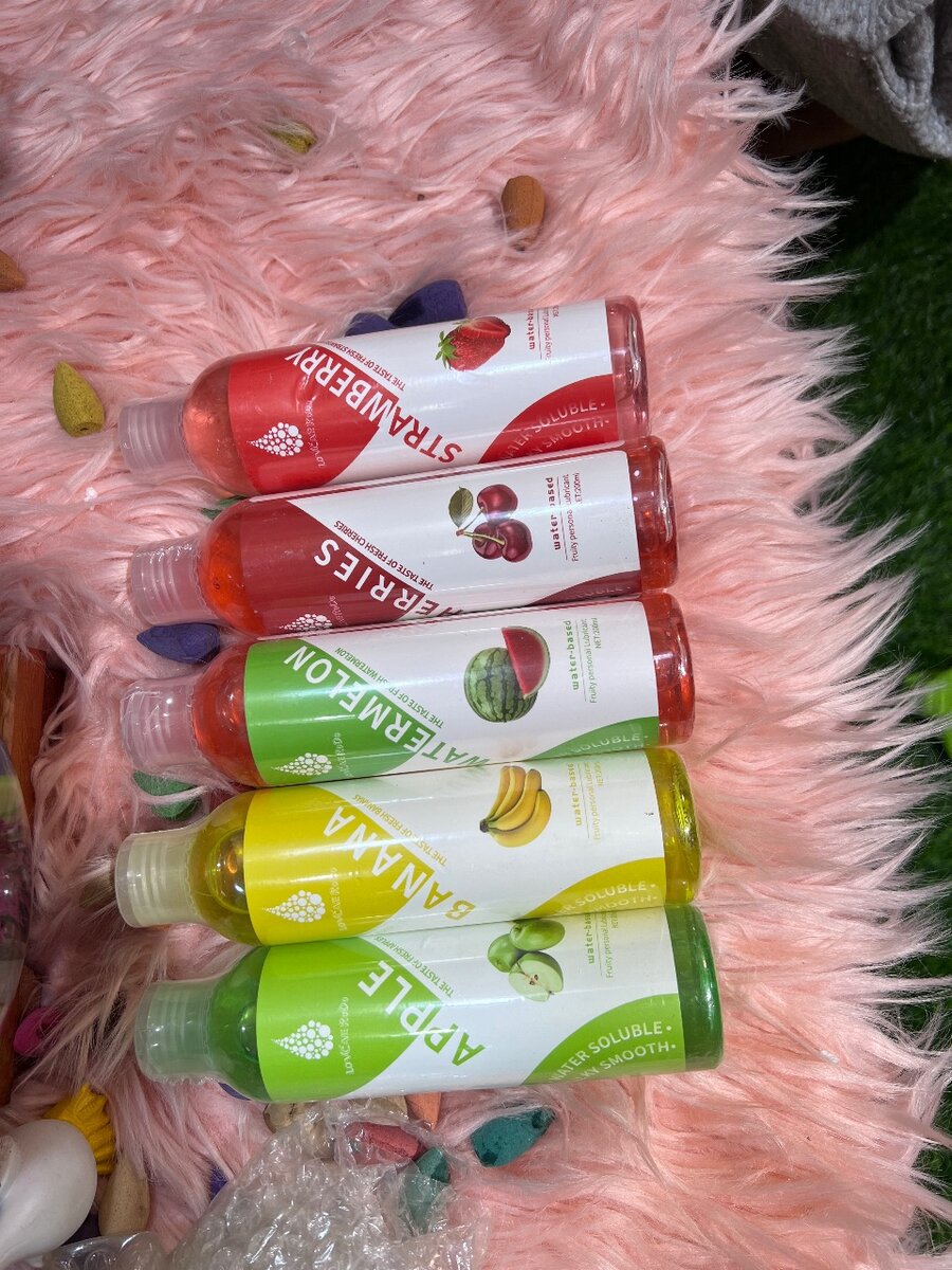 Lubrifiant Eau Arômes Fruits