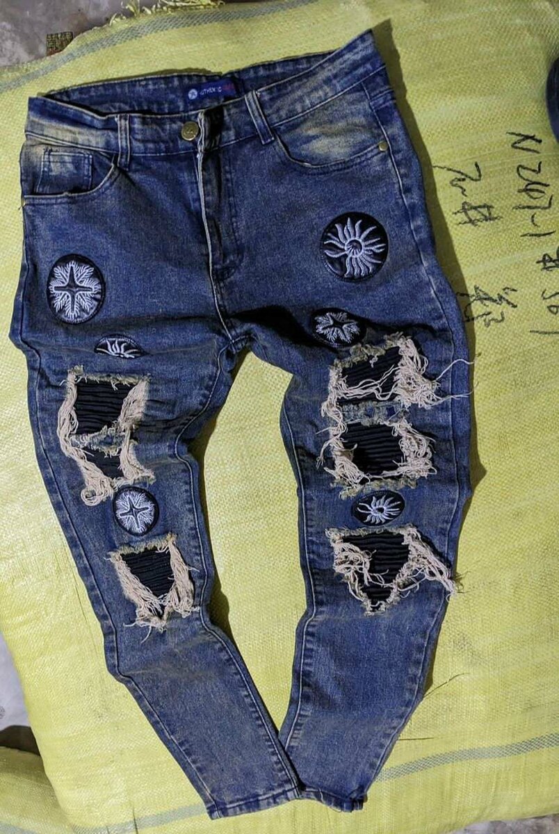 Drip jeans