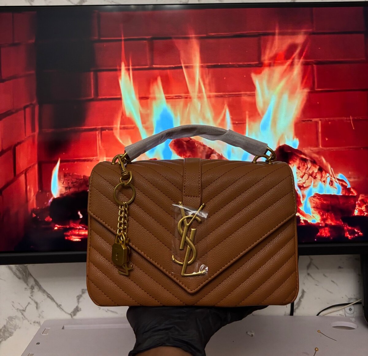 Sac à bandoulière en cuir