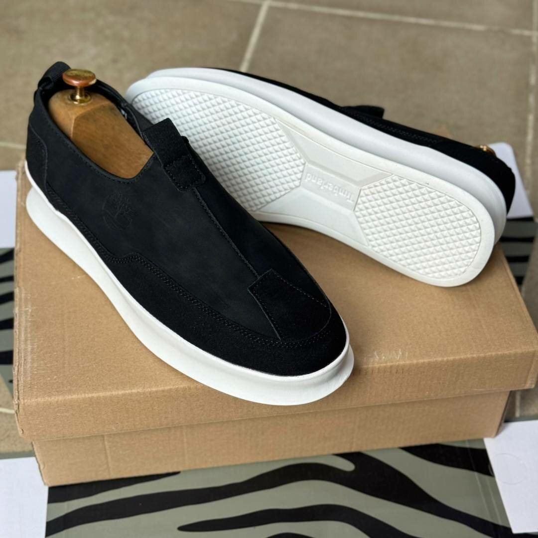 Baskets noires tendance homme