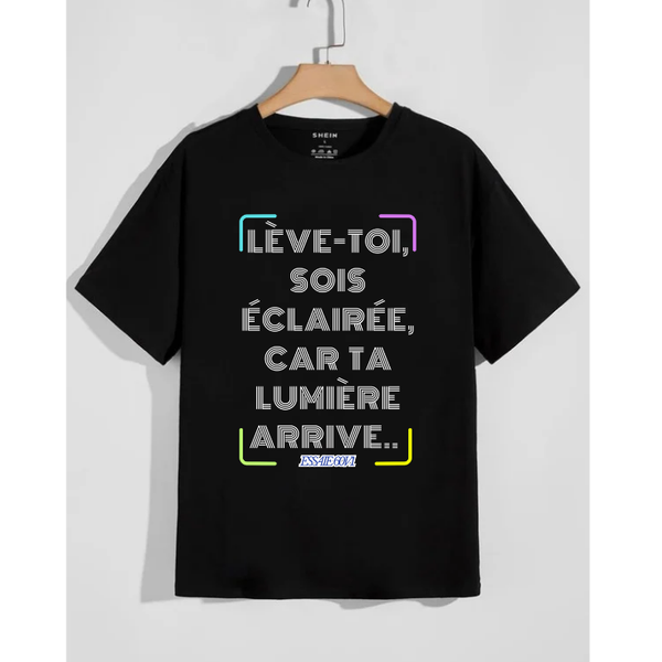 T-shirt imprimé inspirant