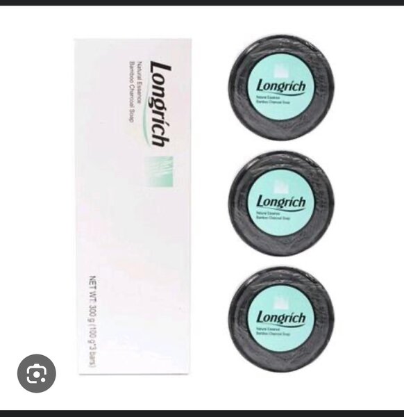 Longrich- Savon noir au bois de bambou