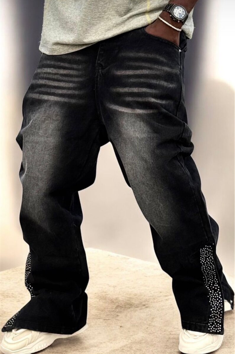 Jean baggy style urbain