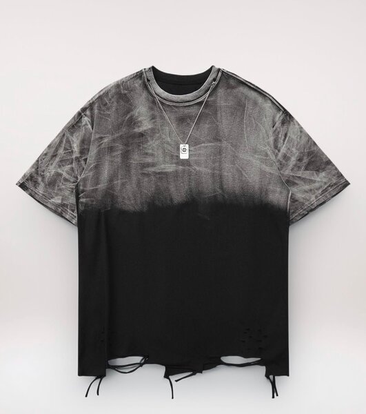 Men's Grunge Distressed T-Shirt