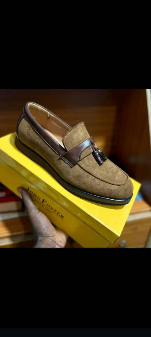 Mocassins en cuir élégants homme