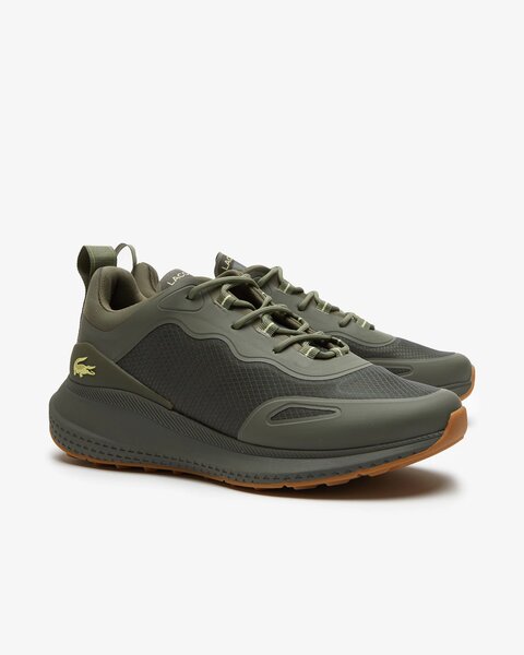 Basket Lacoste vert treillis pointures 42, 44