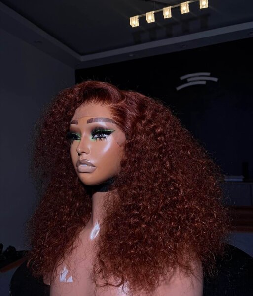 Perruque Bouclée Auburn