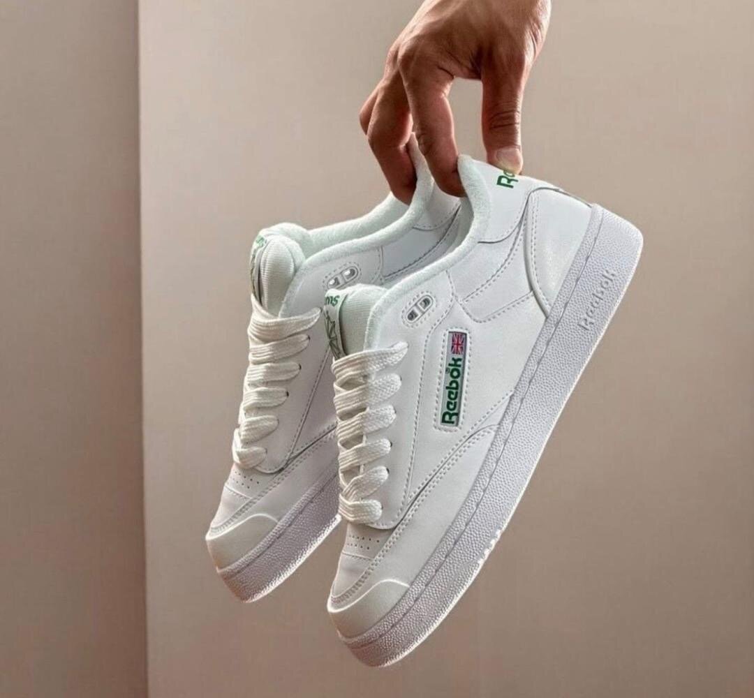 Reebok Classic Baskets en Cuir Blanc