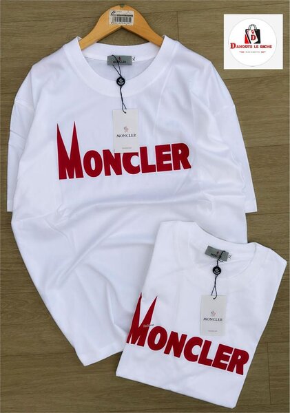 T-shirt Moncler blanc classique