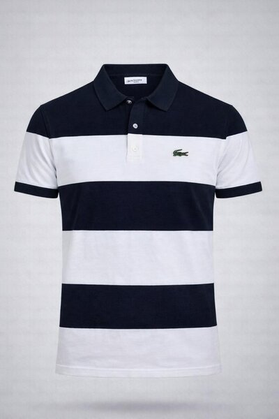 Polo rayé homme confortable