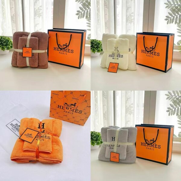 Ensemble de serviettes Hermès luxe
