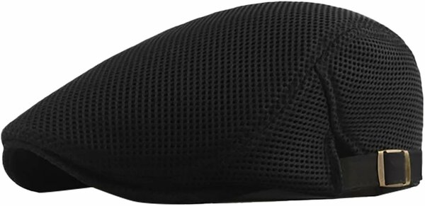 Casquette plate respirante