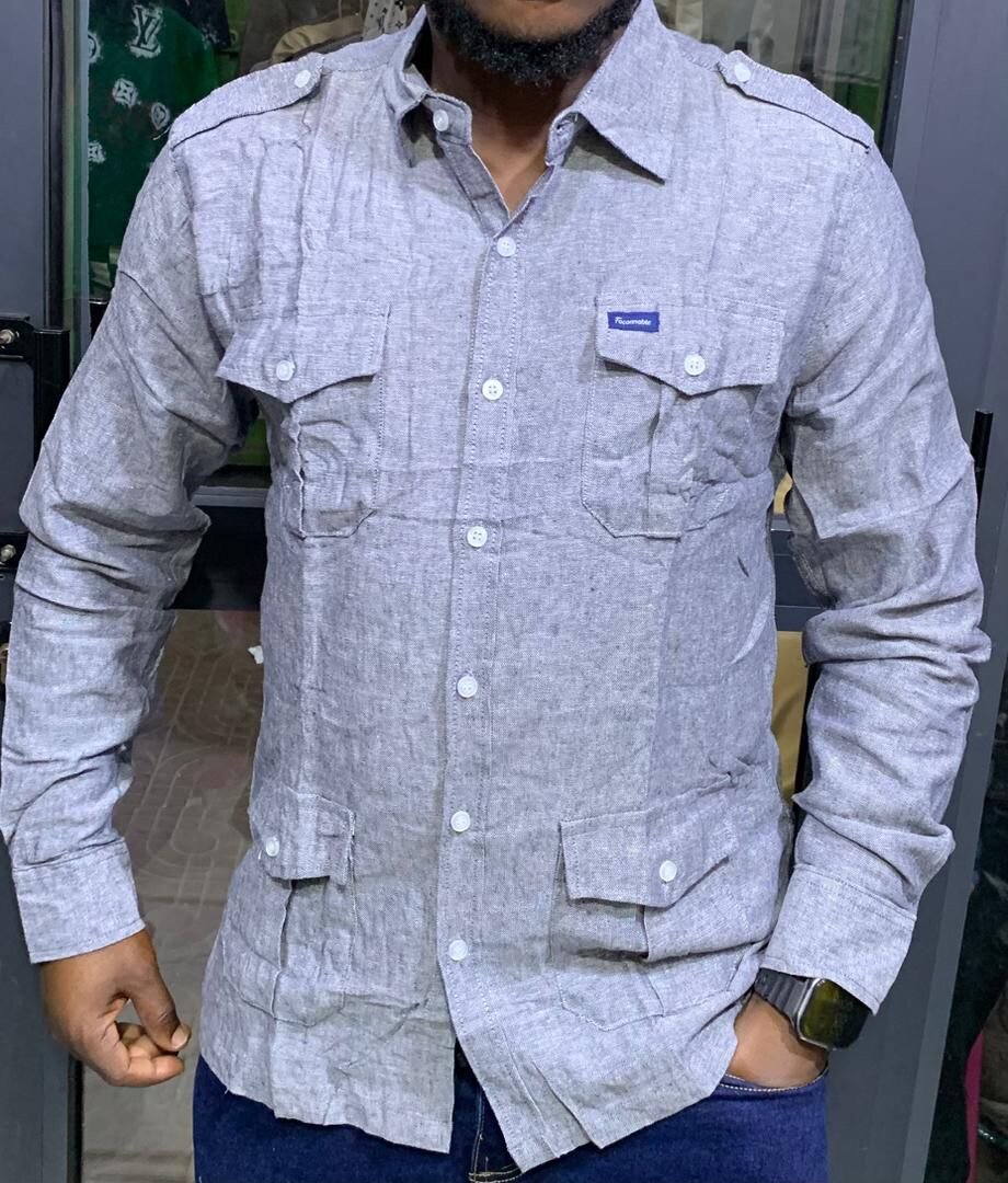 Chemise militaire homme