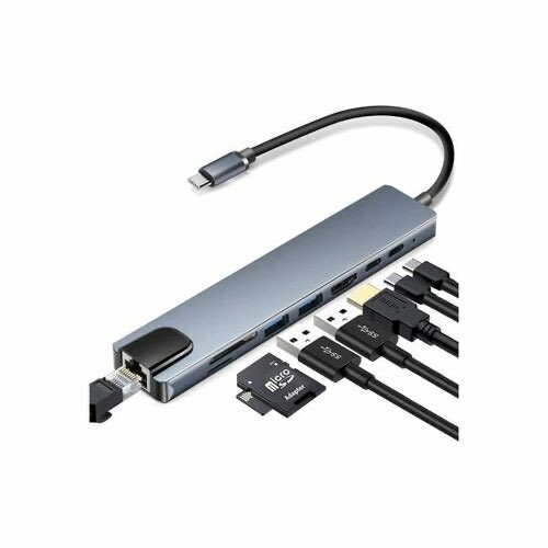 Station USB-C 8-en-1 Multiport