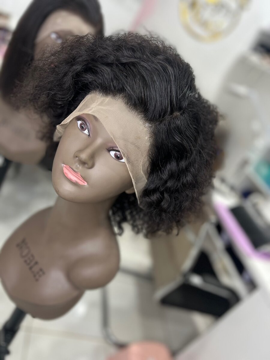 Curly péruvienne effet mouillé taille 10