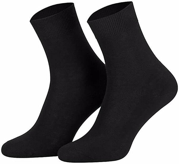 12chaussettes noires élégantes