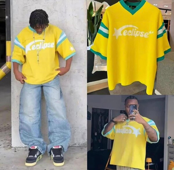 T-shirt "Eclipse" unisexe colorée