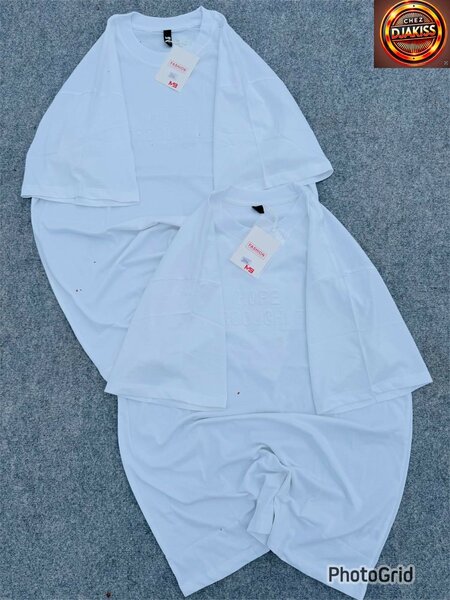 T-shirts classiques blancs