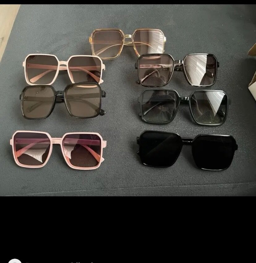 Lunettes de soleil carrées tendance
