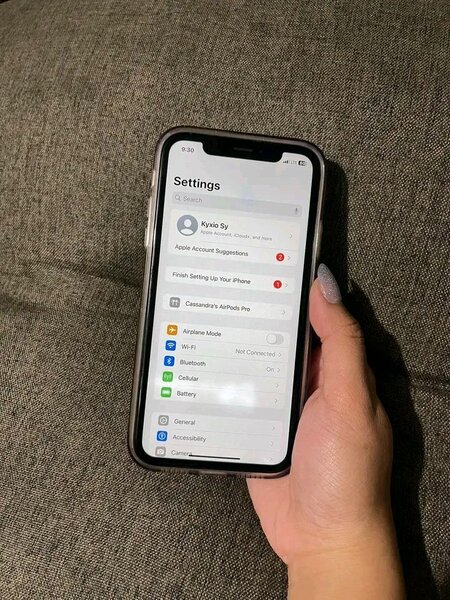 iPhone avec écran tactile