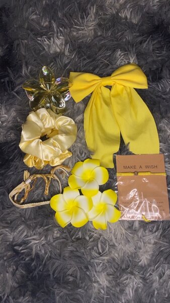 Kit accessoires Jaune