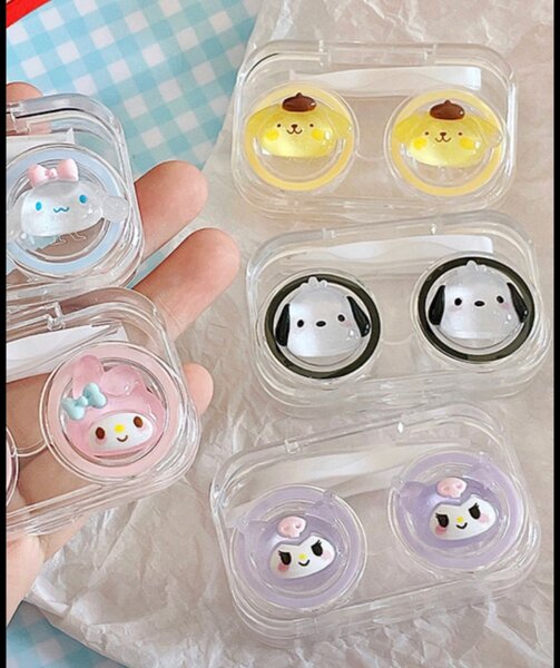 Étui lentilles fantaisie kawaii