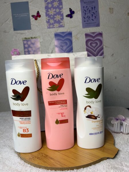 Dove Body Love Lotion Trio