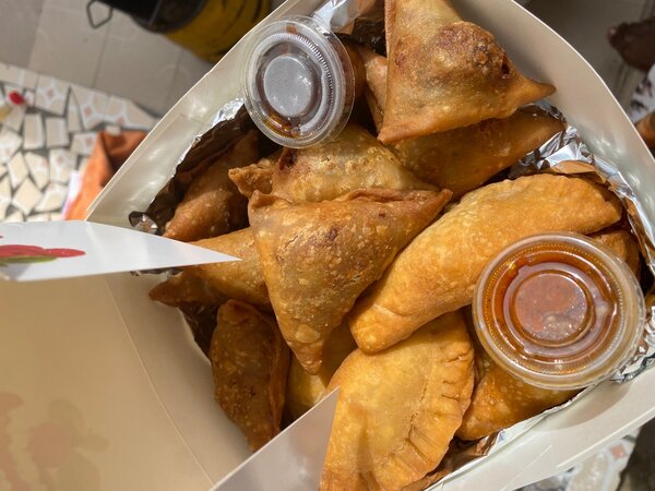 Pastel  de Samoussas